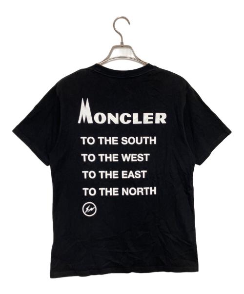 MONCLER（モンクレール）MONCLER (モンクレール) HIROSHI FUJIWARA (ヒロシ フジワラ) 半袖カットソー ブラック サイズ:Sの古着・服飾アイテム