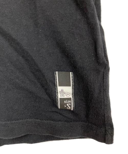 MONCLER（モンクレール）MONCLER (モンクレール) HIROSHI FUJIWARA (ヒロシ フジワラ) 半袖カットソー ブラック サイズ:Sの古着・服飾アイテム