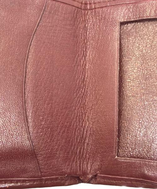 Cartier（カルティエ）Cartier (カルティエ) 札入れ ボルドーの古着・服飾アイテム