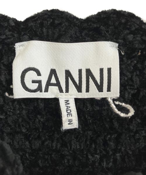GANNI（ガニー）GANNI (ガニー) キャミソールニット ブラック サイズ:SIZE Freeの古着・服飾アイテム