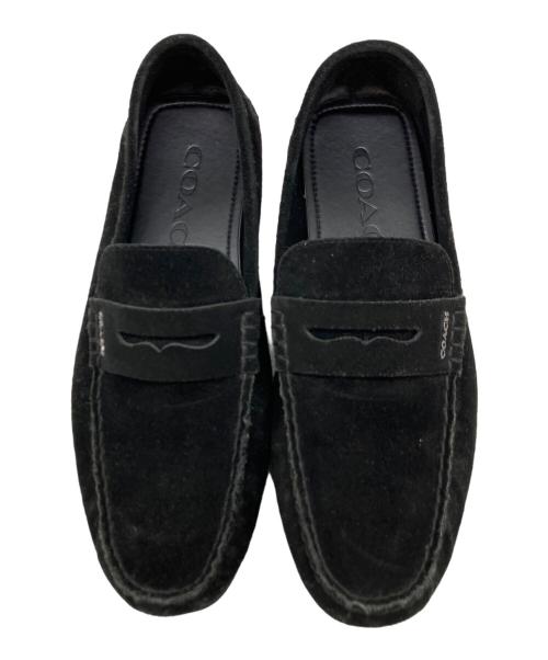 COACH（コーチ）COACH (コーチ) ローファー ブラック サイズ:25.5㎝の古着・服飾アイテム