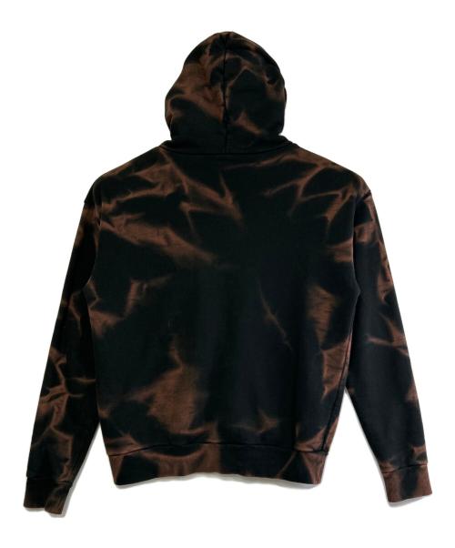 6(ROKU) BEAUTY&YOUTH（ロク ビューティーアンドユース）6(ROKU) BEAUTY&YOUTH (ロク ビューティーアンドユース) ジップパーカー ブラック×ブラウン サイズ:SIZE Freeの古着・服飾アイテム