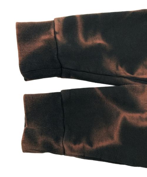 6(ROKU) BEAUTY&YOUTH（ロク ビューティーアンドユース）6(ROKU) BEAUTY&YOUTH (ロク ビューティーアンドユース) ジップパーカー ブラック×ブラウン サイズ:SIZE Freeの古着・服飾アイテム