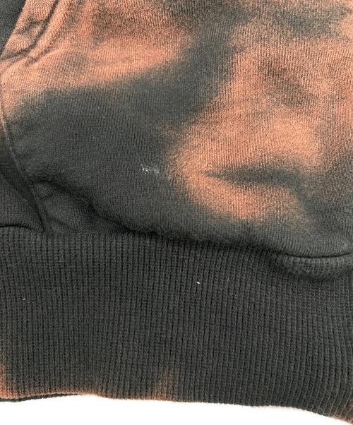 6(ROKU) BEAUTY&YOUTH（ロク ビューティーアンドユース）6(ROKU) BEAUTY&YOUTH (ロク ビューティーアンドユース) ジップパーカー ブラック×ブラウン サイズ:SIZE Freeの古着・服飾アイテム