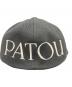 中古・古着 patou (パトゥ) コットンパトゥキャップ ブラック×ホワイト サイズ:S：10000円