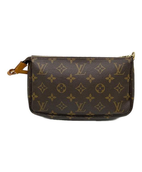 LOUIS VUITTON（ルイ ヴィトン）LOUIS VUITTON (ルイ ヴィトン) ポシェット・アクセソワール ブラウンの古着・服飾アイテム