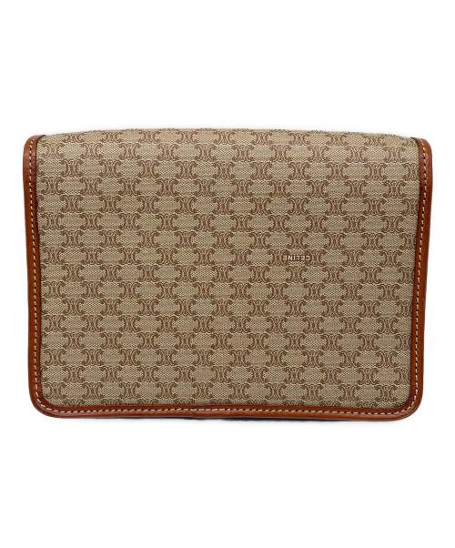 CELINE（セリーヌ）CELINE (セリーヌ) ショルダーバッグ ブラウンの古着・服飾アイテム