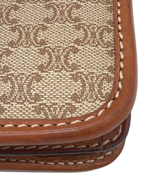 CELINE（セリーヌ）CELINE (セリーヌ) ショルダーバッグ ブラウンの古着・服飾アイテム