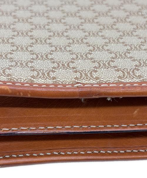 CELINE（セリーヌ）CELINE (セリーヌ) ショルダーバッグ ブラウンの古着・服飾アイテム