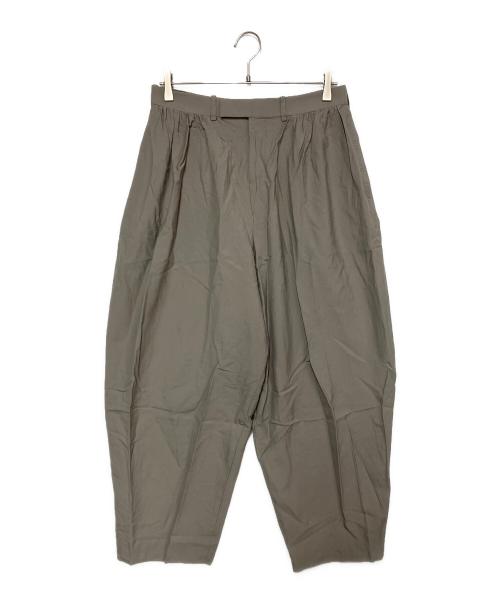 LAD MUSICIAN（ラッドミュージシャン）LAD MUSICIAN (ラッドミュージシャン) Gather Wide Slacks グレー サイズ:SIZE 44の古着・服飾アイテム
