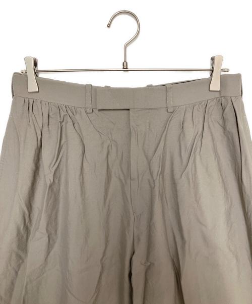 LAD MUSICIAN（ラッドミュージシャン）LAD MUSICIAN (ラッドミュージシャン) Gather Wide Slacks グレー サイズ:SIZE 44の古着・服飾アイテム