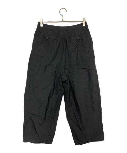 LAD MUSICIAN（ラッドミュージシャン）LAD MUSICIAN (ラッドミュージシャン) 3TUCK WIDE SLACKS ダークグレー サイズ:SIZE 42の古着・服飾アイテム