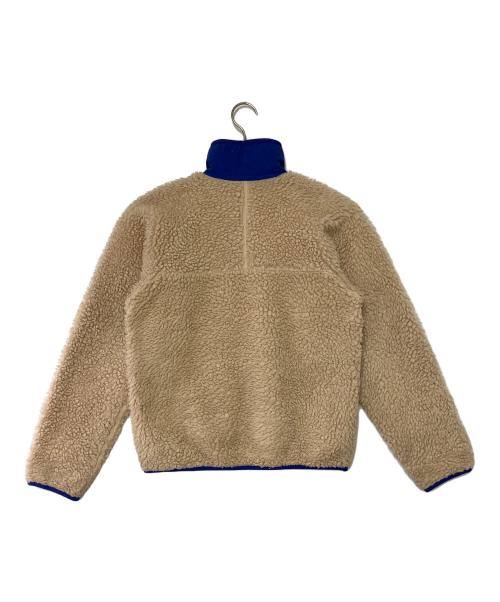 Patagonia（パタゴニア）Patagonia (パタゴニア) クラシックレトロカーディガン ベージュ×ブルー サイズ:Sの古着・服飾アイテム