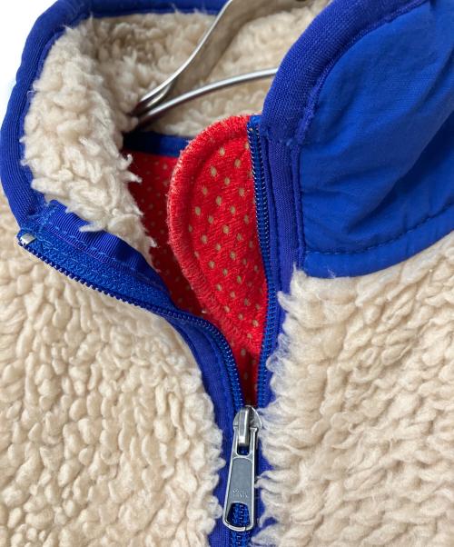 Patagonia（パタゴニア）Patagonia (パタゴニア) クラシックレトロカーディガン ベージュ×ブルー サイズ:Sの古着・服飾アイテム