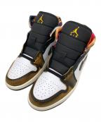 NIKEナイキ）の古着「AIR JORDAN 1 MID SE」｜ホワイト×ブラック