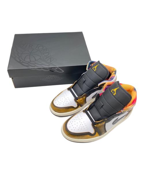 NIKE（ナイキ）NIKE (ナイキ) AIR JORDAN 1 MID SE ホワイト×ブラック サイズ:26.5㎝の古着・服飾アイテム