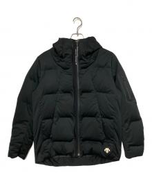DESCENTE（デサント）の古着「ダウンジャケット」｜ブラック