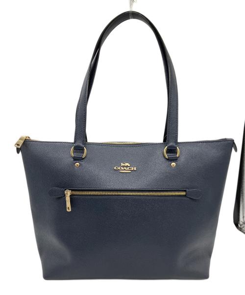 COACH（コーチ）COACH (コーチ) トートバッグ ネイビーの古着・服飾アイテム