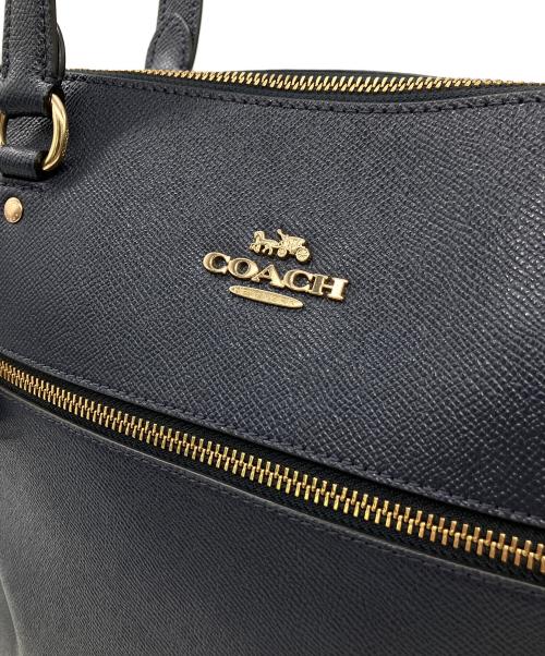 COACH（コーチ）COACH (コーチ) トートバッグ ネイビーの古着・服飾アイテム