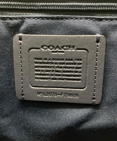 COACH（コーチ）COACH (コーチ) トートバッグ ネイビーの古着・服飾アイテム
