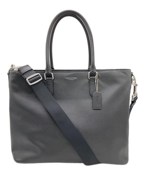 COACH（コーチ）COACH (コーチ) 2WAYトートバッグ ブラックの古着・服飾アイテム