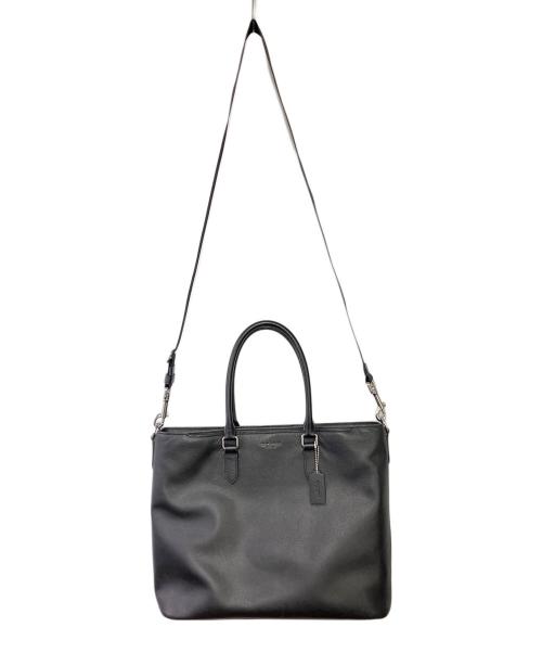 COACH（コーチ）COACH (コーチ) 2WAYトートバッグ ブラックの古着・服飾アイテム