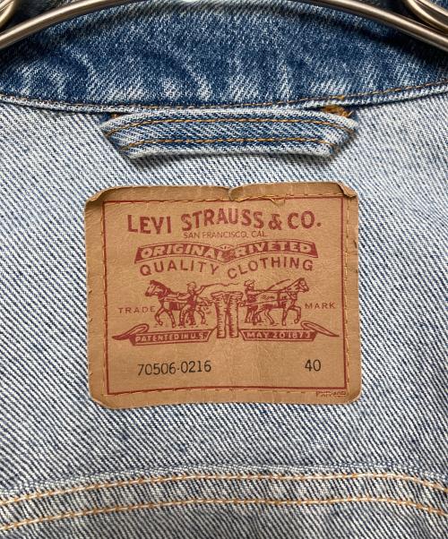 LEVI'S（リーバイス）LEVI'S (リーバイス) デニムジャケット インディゴ サイズ:SIZE 40の古着・服飾アイテム