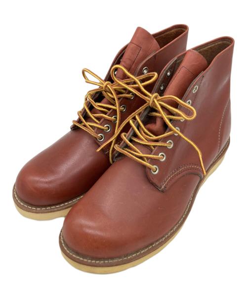 RED WING（レッドウィング）RED WING (レッドウィング) 6インチ ラウンドトゥ ブーツ ブラウン サイズ:27㎝の古着・服飾アイテム