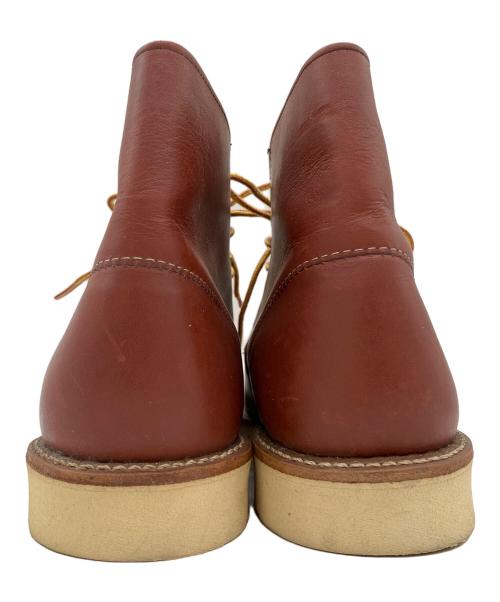 RED WING（レッドウィング）RED WING (レッドウィング) 6インチ ラウンドトゥ ブーツ ブラウン サイズ:27㎝の古着・服飾アイテム