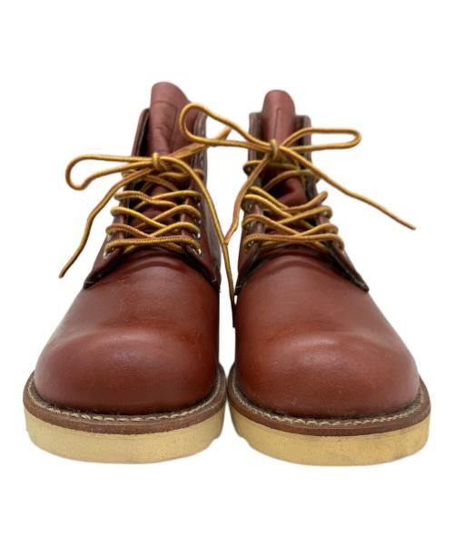 RED WING（レッドウィング）RED WING (レッドウィング) 6インチ ラウンドトゥ ブーツ ブラウン サイズ:27㎝の古着・服飾アイテム