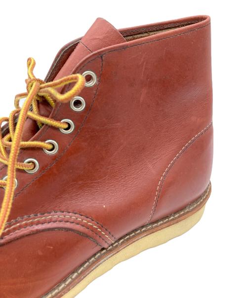 RED WING（レッドウィング）RED WING (レッドウィング) 6インチ ラウンドトゥ ブーツ ブラウン サイズ:27㎝の古着・服飾アイテム