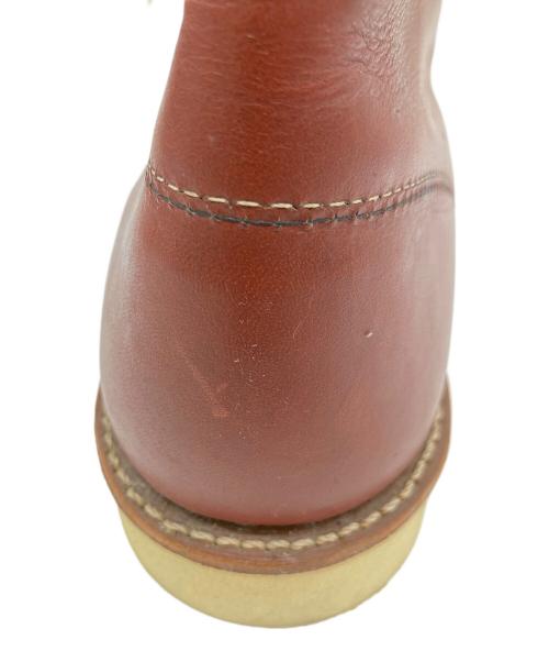 RED WING（レッドウィング）RED WING (レッドウィング) 6インチ ラウンドトゥ ブーツ ブラウン サイズ:27㎝の古着・服飾アイテム