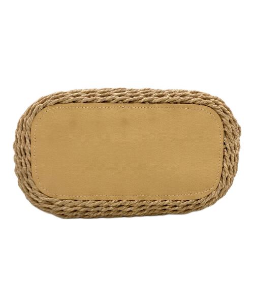 TOMMASO CANDRIA（トマーソカンダリア）tommaso candria (トマーソカンダリア) カゴバッグ ブラウン×ピスタチオの古着・服飾アイテム