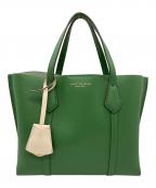 TORY BURCHトリーバーチ）の古着「2WAYバッグ」｜グリーン