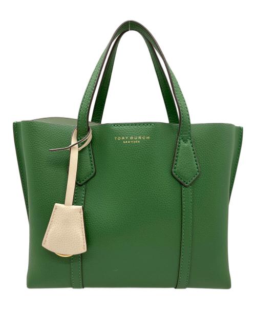 TORY BURCH（トリーバーチ）TORY BURCH (トリーバーチ) 2WAYバッグ グリーンの古着・服飾アイテム