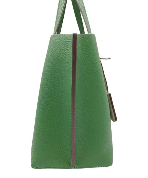 TORY BURCH（トリーバーチ）TORY BURCH (トリーバーチ) 2WAYバッグ グリーンの古着・服飾アイテム