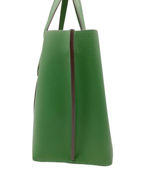 TORY BURCH（トリーバーチ）TORY BURCH (トリーバーチ) 2WAYバッグ グリーンの古着・服飾アイテム