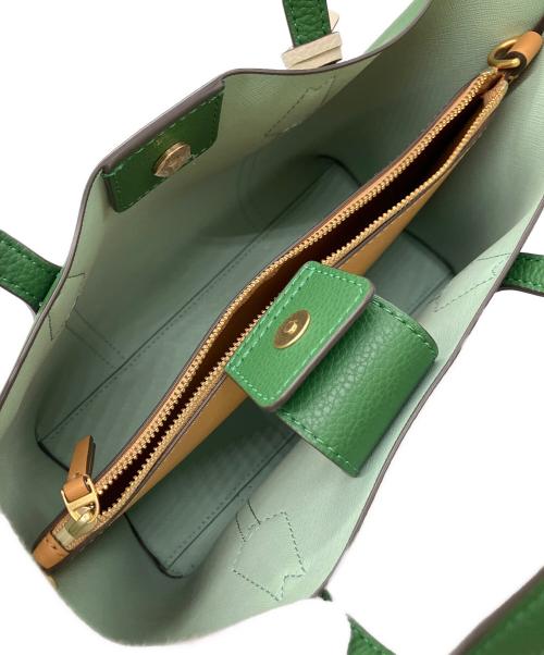 TORY BURCH（トリーバーチ）TORY BURCH (トリーバーチ) 2WAYバッグ グリーンの古着・服飾アイテム