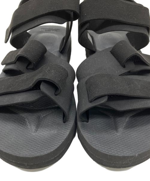 suicoke（スイコック）suicoke (スイコック) DESCENTE (デサント) スポーツサンダル ブラック サイズ:28㎝の古着・服飾アイテム
