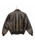 AVIREX (アヴィレックス) A2フライトジャケット ダークブラウン サイズ:SIZE 38：45000円