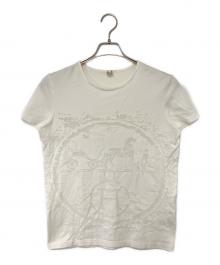 HERMES（エルメス）の古着「半袖Tシャツ」｜ホワイト