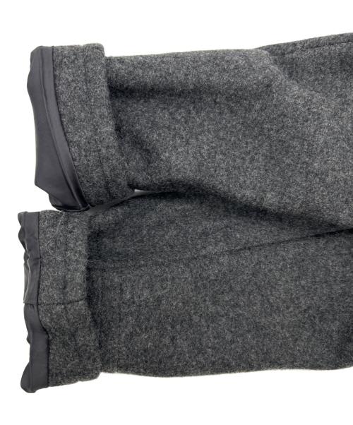 ORCIVAL（オーシバル）ORCIVAL (オーシバル) フード付きメルトンシングルピーコート グレー サイズ:SIZE 1（S) 未使用品の古着・服飾アイテム