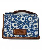 POLO RALPH LAURENポロ・ラルフローレン）の古着「パスケース」｜ネイビー×ホワイト