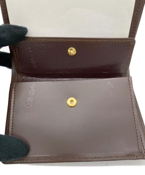 BURBERRY（バーバリー）BURBERRY (バーバリー) 2つ折り財布 ブラウンの古着・服飾アイテム