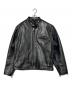 shott（ショット）の古着「ライナー付きレザージャケット」｜ブラック