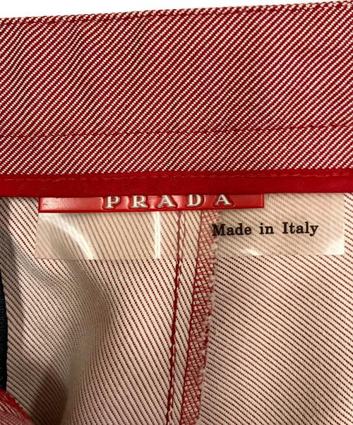PRADA SPORTS（プラダスポーツ）PRADA SPORTS (プラダスポーツ) ハーフパンツ レッド サイズ:SIZE46の古着・服飾アイテム