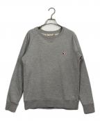 maison kitsuneメゾンキツネ）の古着「スウェット」｜グレー