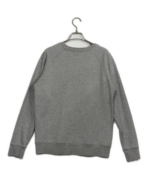 maison kitsune（メゾンキツネ）MAISON KITSUNE (メゾンキツネ) スウェット グレー サイズ:SIZE Sの古着・服飾アイテム
