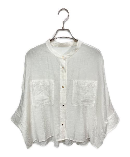 SHIPS（シップス）SHIPS (シップス) 半袖シャツ/シアーシャツ ホワイト サイズ:表記無の古着・服飾アイテム