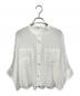 SHIPS（シップス）の古着「半袖シャツ/シアーシャツ」｜ホワイト